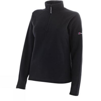 Fleece Berghaus Arnside Half Zip Mujer - Negras - Chile YIV120874